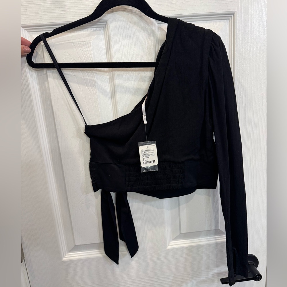 Free people “Carmen” long sleeve crop top - Picture 3 of 4